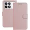 Phonesta Smooth Skin Book Wallet Case hoesje voor Xiaomi 14T - Roségoud