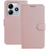 Phonesta Smooth Skin Book Wallet Case hoesje voor Xiaomi Redmi Note 14 4G 164.8mm - Roségoud