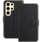Phonesta Smooth Skin Book Wallet Case hoesje voor Samsung Galaxy S24 Ultra - Zwart
