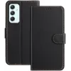 Phonesta Smooth Skin Book Wallet Case hoesje voor Samsung Galaxy A35 - Zwart