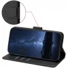 Phonesta Smooth Skin Book Wallet Case hoesje voor Oppo Reno12 - Zwart 4