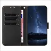 Phonesta Smooth Skin Book Wallet Case hoesje voor Oppo Reno12 - Zwart 5