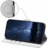 Phonesta Smooth Skin Book Wallet Case hoesje voor Oppo Reno12 Pro - Zilver 4