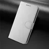 Phonesta Smooth Skin Book Wallet Case hoesje voor Oppo Reno12 Pro - Zilver 6