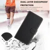Phonesta Smooth Skin Book Wallet Case hoesje voor Oppo Reno12 Pro - Zwart 2