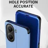 Phonesta Smart Mirror View Book Case hoesje voor Xiaomi Poco X7 Pro - Paars 5