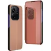 Phonesta Smart Mirror View Book Case hoesje voor Xiaomi Redmi Note 14 4G - Roségoud 0