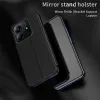 Phonesta Smart Mirror View Book Case hoesje voor Xiaomi Redmi Note 14 5G - Goud 1