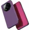 Phonesta Smart Mirror View Book Case hoesje voor Xiaomi Redmi Note 14 Pro Plus - Paars