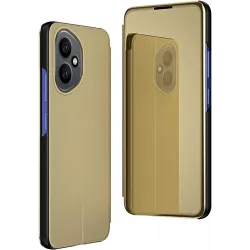 Phonesta Smart Mirror View Book Case hoesje voor HONOR 400 - Goud