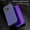 Phonesta Smart Mirror View Book Case hoesje voor HONOR 400 Lite - Indigo 2