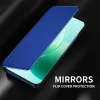 Phonesta Smart Mirror View Book Case hoesje voor HONOR 400 Lite - Paars 3