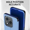 Phonesta Smart Mirror View Book Case hoesje voor HONOR 400 Lite - Zilver 6