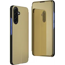 Phonesta Smart Mirror View Book Case hoesje voor Samsung Galaxy A17/A26 - Goud