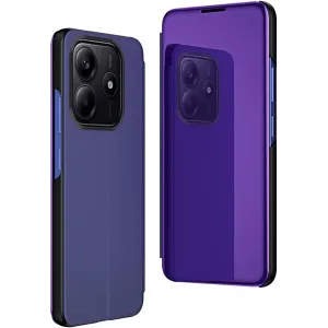 Phonesta Smart Mirror View Book Case hoesje voor Xiaomi Redmi Note 14 4G 164.8mm - Indigo