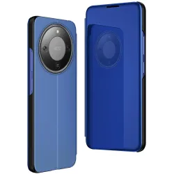 Phonesta Smart Mirror View Book Case hoesje voor HONOR Magic8 Lite - Blauw
