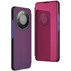 Phonesta Smart Mirror View Book Case hoesje voor HONOR Magic8 Lite - Paars