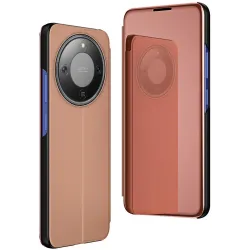 Phonesta Smart Mirror View Book Case hoesje voor HONOR Magic8 Lite - Roségoud