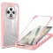 Phonesta Slim Protect 360 hoesje met Screenprotector voor Oppo Reno12 F/Reno12 FS - Roze