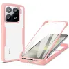 Phonesta Slim Protect 360 hoesje met Screenprotector voor Xiaomi 15 - Roze