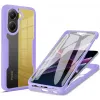 Phonesta Slim Protect 360 hoesje met Screenprotector voor Xiaomi Poco X7 Pro - Paars 0