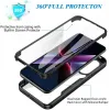Phonesta Slim Protect 360 hoesje met Screenprotector voor Xiaomi Poco X7 Pro - Paars 1