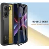 Phonesta Slim Protect 360 hoesje met Screenprotector voor Xiaomi Poco X7 Pro - Paars 6