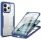 Phonesta Slim Protect 360 hoesje met Screenprotector voor Xiaomi Redmi Note 14 4G - Blauw