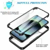 Phonesta Slim Protect 360 hoesje met Screenprotector voor Xiaomi Redmi Note 14 4G - Groen 2