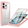 Phonesta Slim Protect 360 hoesje met Screenprotector voor Xiaomi Redmi Note 14 4G - Roze