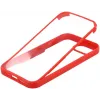 Phonesta Slim Protect 360 hoesje met Screenprotector voor Apple iPhone 17e/16e - Rood 7
