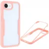 Phonesta Slim Protect 360 hoesje met Screenprotector voor Apple iPhone 17e/16e - Roze