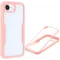 Phonesta Slim Protect 360 hoesje met Screenprotector voor Apple iPhone 17e/16e - Roze