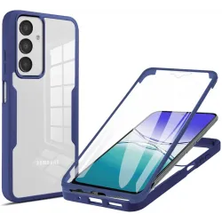Phonesta Slim Protect 360 hoesje met Screenprotector voor Samsung Galaxy A16 - Blauw