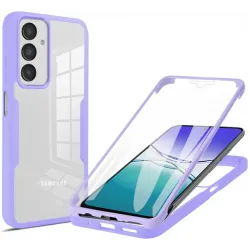 Phonesta Slim Protect 360 hoesje met Screenprotector voor Samsung Galaxy A16 - Paars