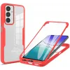 Phonesta Slim Protect 360 hoesje met Screenprotector voor Samsung Galaxy A16 - Rood