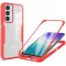 Phonesta Slim Protect 360 hoesje met Screenprotector voor Samsung Galaxy A16 - Rood