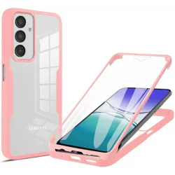 Phonesta Slim Protect 360 hoesje met Screenprotector voor Samsung Galaxy A16 - Roze