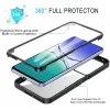 Phonesta Slim Protect 360 hoesje met Screenprotector voor Samsung Galaxy A16 - Zwart 3