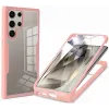 Phonesta Slim Protect 360 hoesje met Screenprotector voor Samsung Galaxy S25 Ultra - Roze
