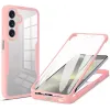 Phonesta Slim Protect 360 hoesje met Screenprotector voor Samsung Galaxy A26 - Roze