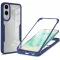 Phonesta Slim Protect 360 hoesje met Screenprotector voor Samsung Galaxy S25 Edge - Blauw