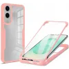 Phonesta Slim Protect 360 hoesje met Screenprotector voor Samsung Galaxy S25 Edge - Roze