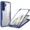 Phonesta Slim Protect 360 hoesje met Screenprotector voor Samsung Galaxy S24 FE - Blauw