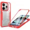 Phonesta Slim Protect 360 hoesje met Screenprotector voor Xiaomi Redmi Note 14 5G - Rood