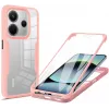 Phonesta Slim Protect 360 hoesje met Screenprotector voor Xiaomi Redmi Note 14 5G - Roze