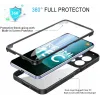 Phonesta Slim Protect 360 hoesje met Screenprotector voor Xiaomi Redmi 15C / Xiaomi Poco C85 - Groen 2
