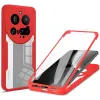Phonesta Slim Protect 360 hoesje met Screenprotector voor Xiaomi 15 Ultra - Rood