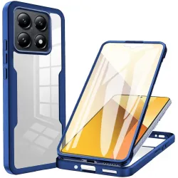 Phonesta Slim Protect 360 hoesje met Screenprotector voor Xiaomi 14T - Blauw