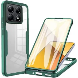 Phonesta Slim Protect 360 hoesje met Screenprotector voor Xiaomi 14T - Groen